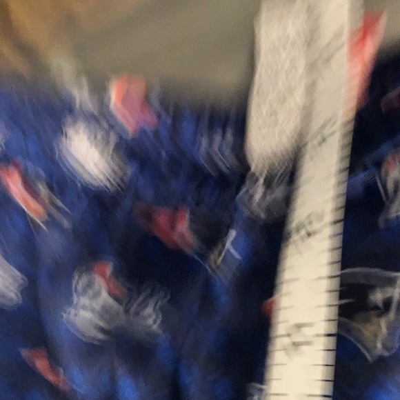 NFL New England Patriots size large blue silky lounge pants - Picture 10 of 12